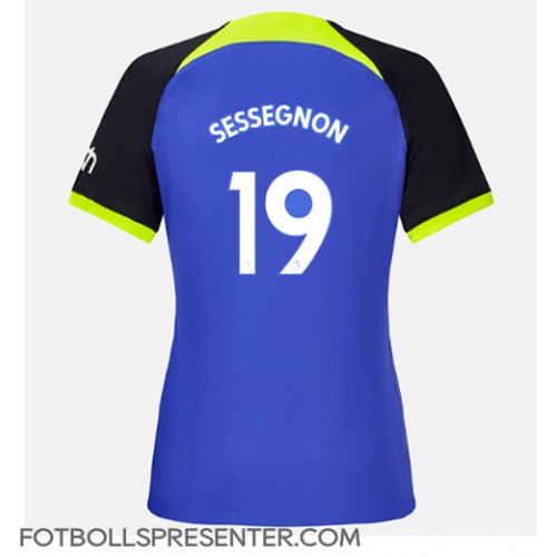 Tottenham Hotspur Ryan Sessegnon #19 Borta Matchtröja Dam 2022-23 Kortärmad Tottenham Hotspur Ryan Sessegnon #19 Borta Matchtröja Dam 2022-23 Kortärmad